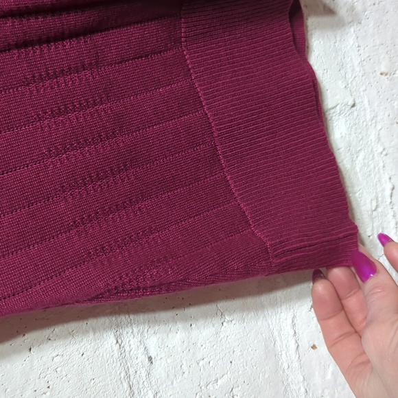 Pink Knit Sweater Top - Picture 5 of 7